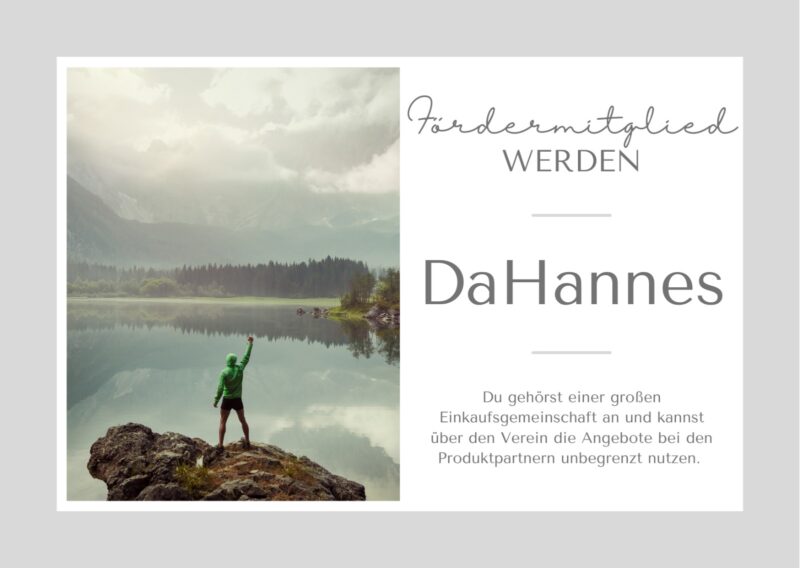Fördermitgliedschaft Verein DaHannes